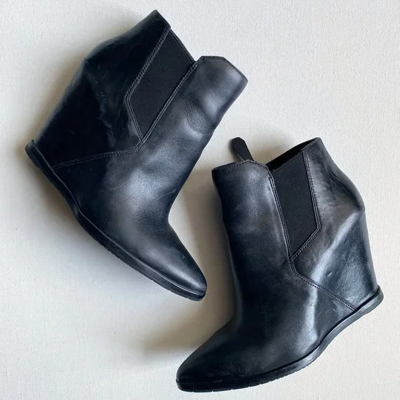 Kenneth Cole Shoes Kenneth Cole Sloane Wedge Bootie Poshmark